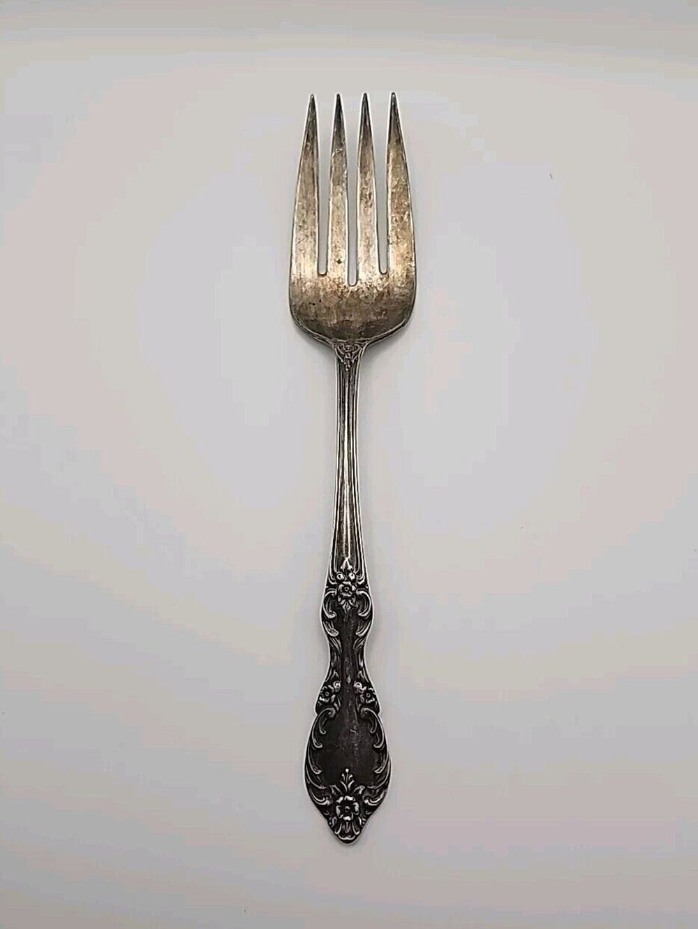 GRAND ELEGANCE Wm Rogers Mfg Co Extra Plate Cold Meat Serving Forks Silverplate